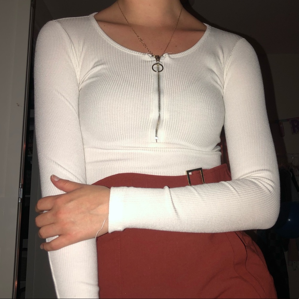 Zip up bodysuit